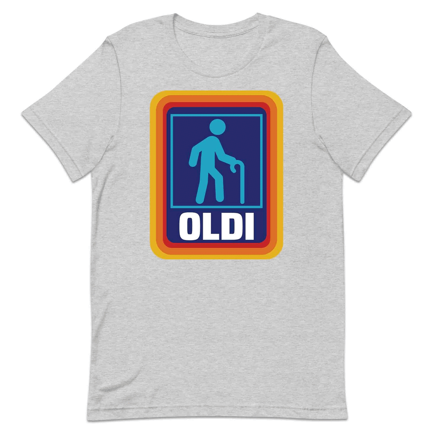 OLDI Funny Retirement T-Shirt | Aldi Parody Jumper | Hilarious Grocery Spoof Hoodie | PRODUCT CODE: OIEBRJHANCEJ