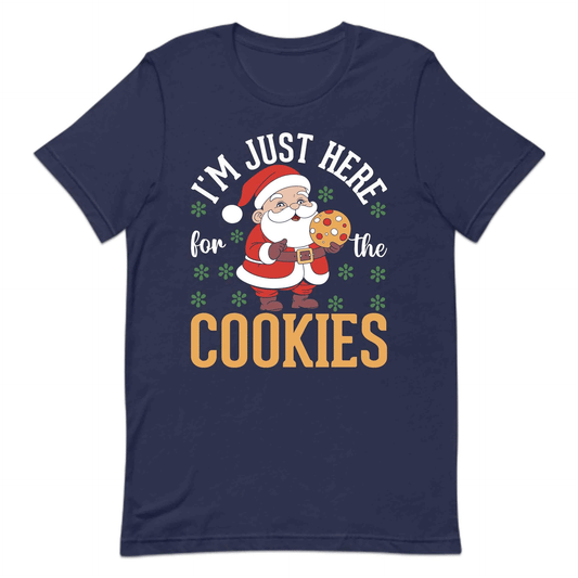 I'm Just Here For The Cookies Christmas Santa Claus Xmas Baking | PRODUCT CODE: MIJUTSCKOEBK