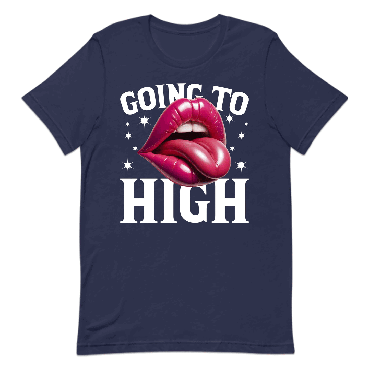 Glossy Pink Lips Going Too High Edgy Streetwear Fashion | PRODUCT CODE: GLYDOSPKNLPT