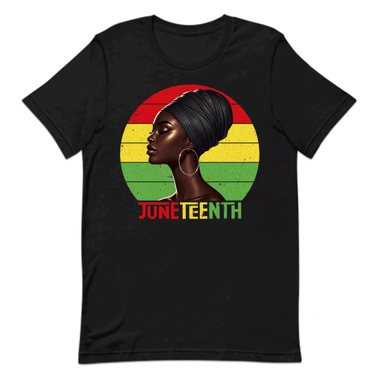 Juneteenth Queen Proud Black Heritage African American Culture | PRODUCT CODE: JNUETVBAHQNE