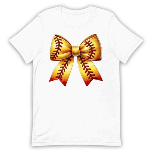 Softball-Inspired Bow Baseball Stitch Bow Sports Enthusiasts | PRODUCT CODE: SFTBLNISPRDA