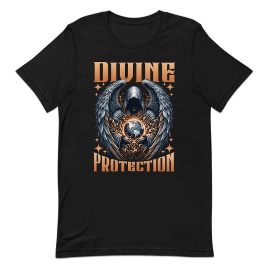Divine Protection Guardian Angel with Glowing Earth | PRODUCT CODE: DVNPRTCNOGUA