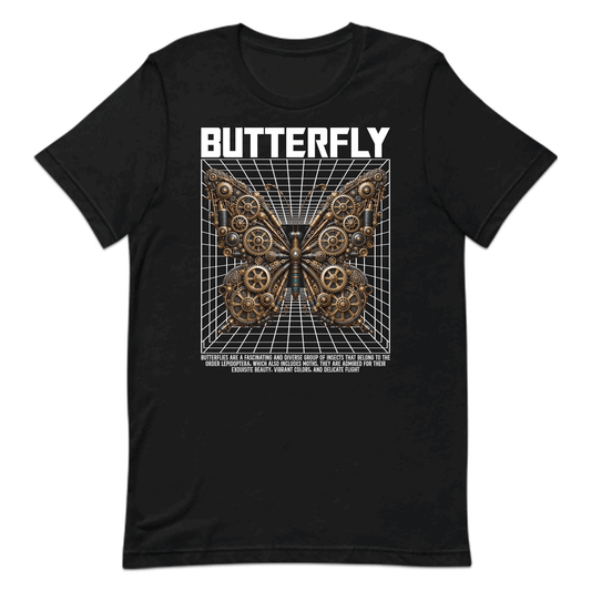 Mechanical Steampunk Butterfly Cyberpunk-Inspired Retro Futuristic Butterfly | PRODUCT CODE: SMCHENABUTFY