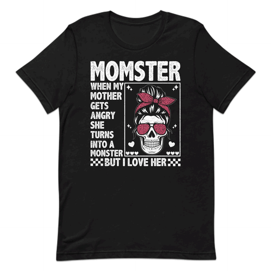 Hilarious Momster Skull Edgy Mother's Day | PRODUCT CODE: HLRCSMOEDYAL