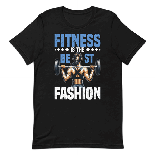 Fitness Is The Best Fashion Gym Exercise | PRODUCT CODE: FTNHBEJEXCRW