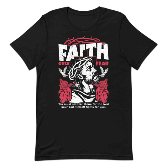 Faith Over Fear Christian Jesus Crown of Thorns | PRODUCT CODE: YMUNTFHMLRG