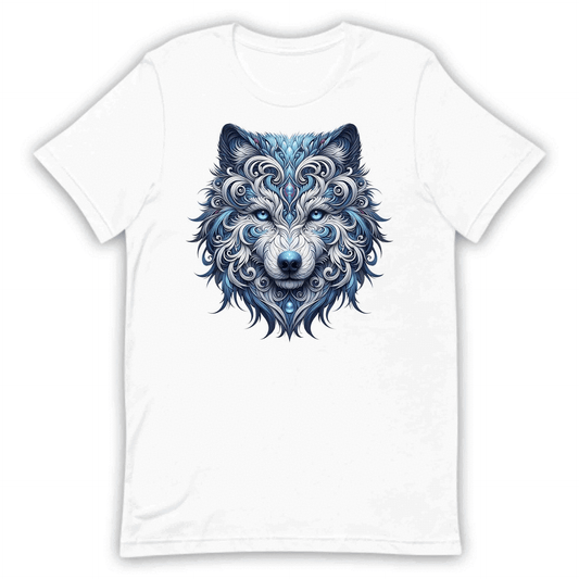 Mystical Wolf Husky Mandala Artistic Tribal Husky Wolfdogs | PRODUCT CODE: MYTSLWOFHKY