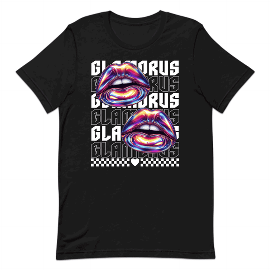 Glamorous Holographic Lips iridescent Lips | PRODUCT CODE: GMLPSHORSBDF