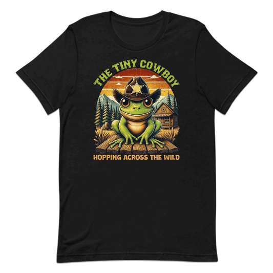 The Tiny Cowboy Frog Western Sheriff Hopping Through the Wild West | PRODUCT CODE: TNYCBWOSTRNO