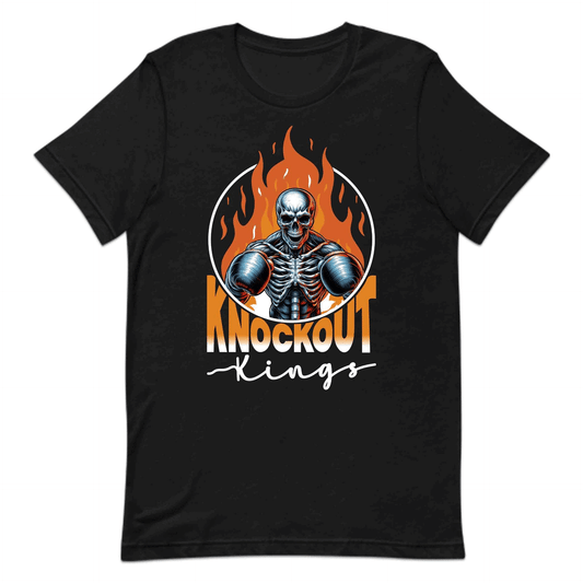 Knockout Kings Skeleton Boxer with Flames Intense Skull Boxing | PRODUCT CODE: KNCUTONGSLOB