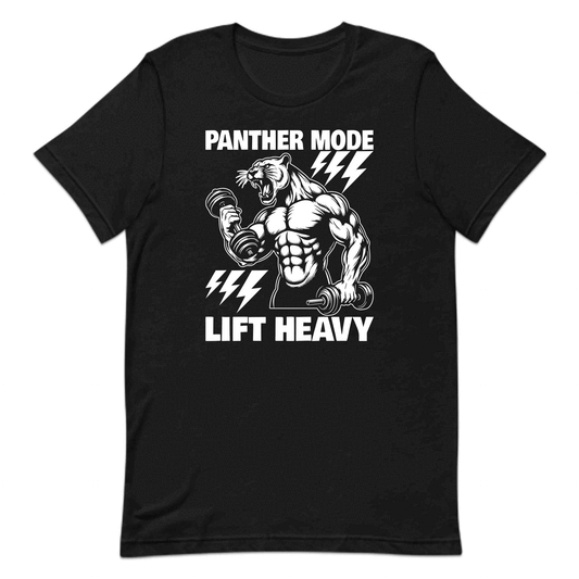 Panther Mode Lift Heavy Gym Workout Fierce Training | PRODUCT CODE: PTHNRGTMWRK