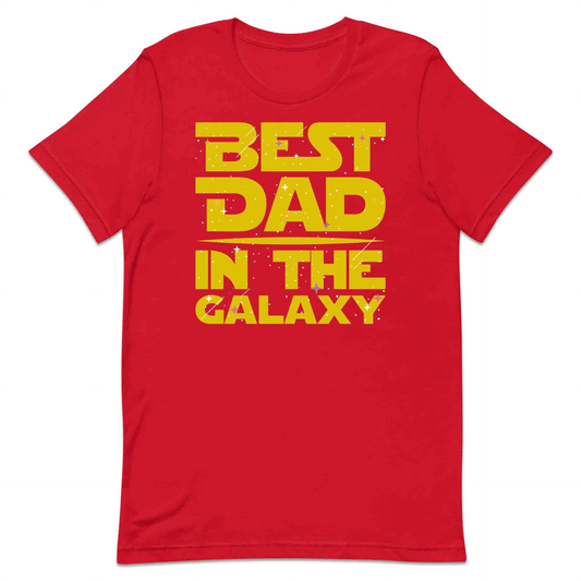 Best Dad in the Galaxy T-Shirt, Jumper & Hoodie – Star Wars-Inspired Sci-Fi Father’s Day Gift for Geeky Dads | PRODUCT CODE: BTSHDGXL
