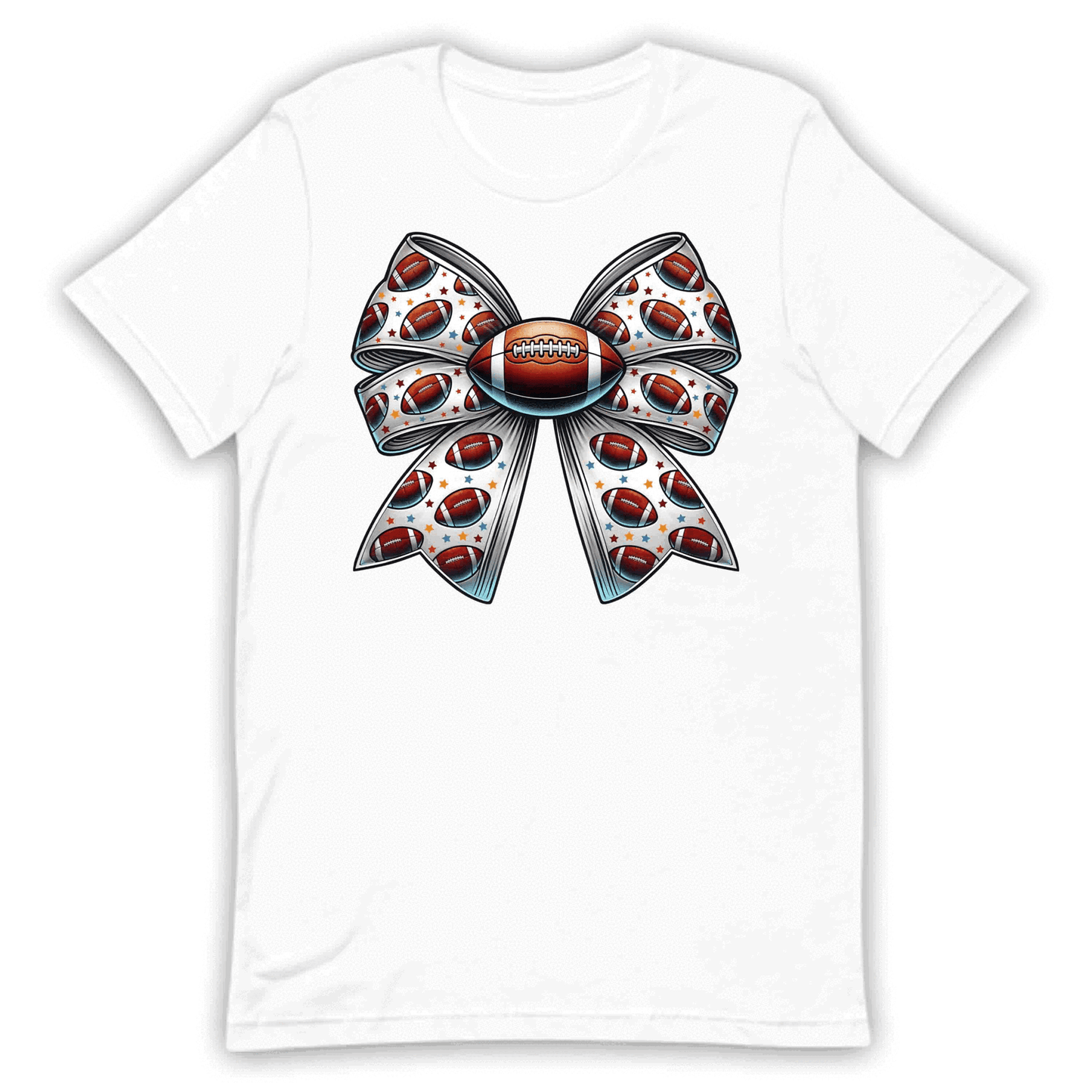 American Football Bow Coquette Game Day Vibes Sports Enthusiasts | PRODUCT CODE: ACNFTWOBCQN