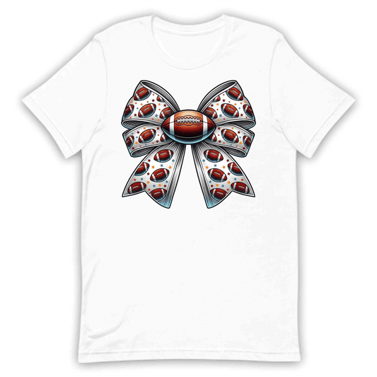 American Football Bow Coquette Game Day Vibes Sports Enthusiasts | PRODUCT CODE: ACNFTWOBCQN