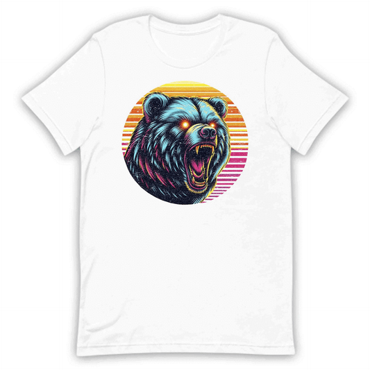 Roaring Bear Wildlife & Adventure Lovers 80s Aesthetic | PRODUCT CODE: RNOBREAWLDFA