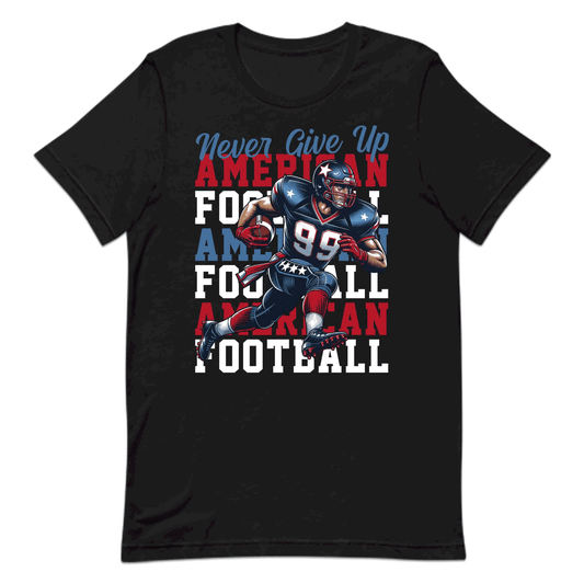 Motivational American Football Never Give Up | PRODUCT CODE: MTVLAMRCNVGS