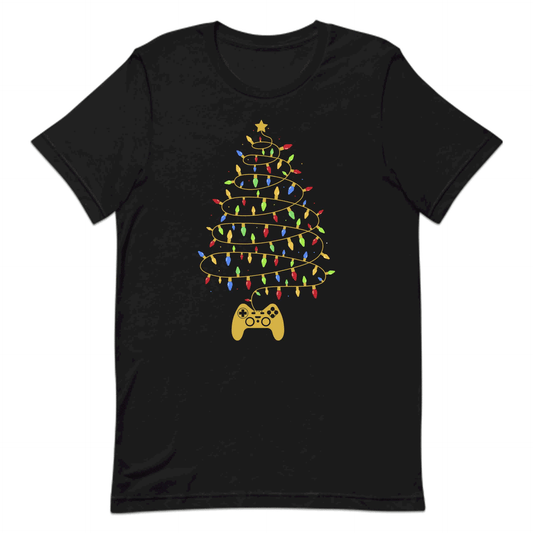 Gaming Controller Christmas Tree Xmas Gamer Holiday | PRODUCT CODE: GMNCHRNOTREX