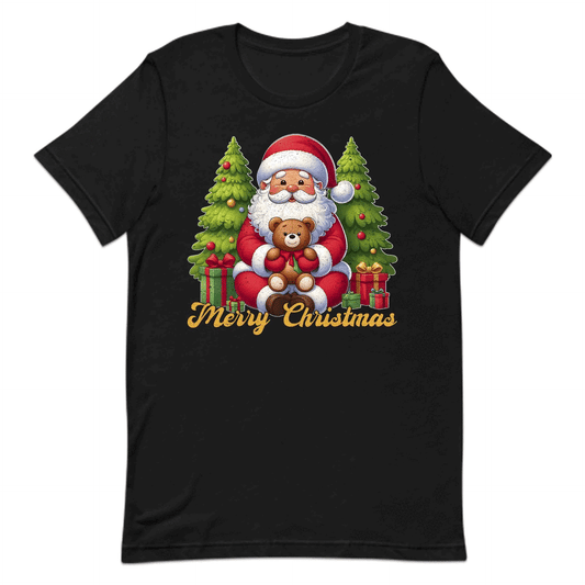 Christmas Santa With Teddy Bear Holiday Season Xmas | PRODUCT CODE: CHRTDYBRAHLY