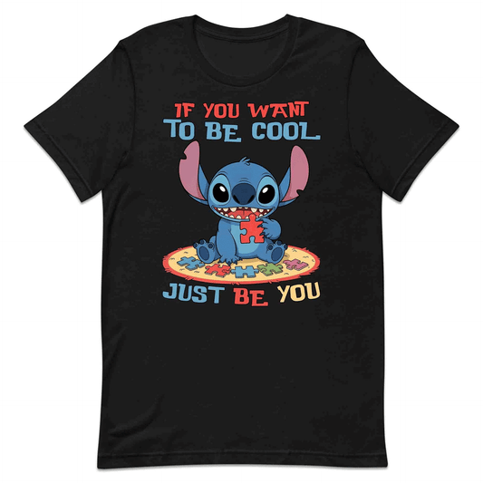 Autism Awareness Stitch T-Shirt | Disney Lilo & Stitch Jumper | Cartoon Puzzle Piece Hoodie | PRODUCT CODE: AYWERBNMOS