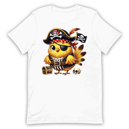 Funny Pirate Chicken Cute Chick Captain Nautical Adventure | PRODUCT CODE: FYNPRTCHUADV