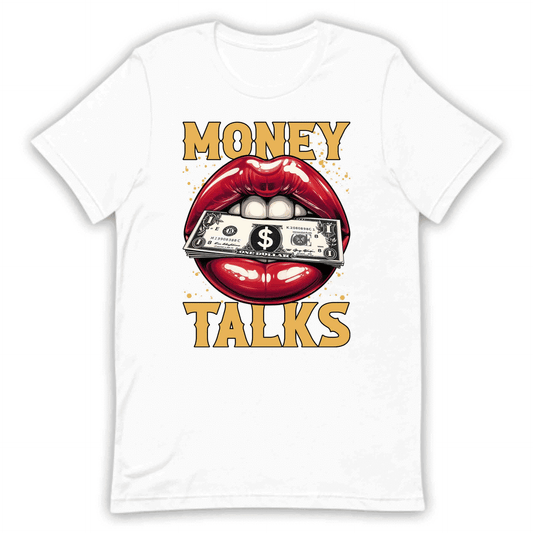 Money Talks Dollar Bill & Red Lips Entrepreneurs Hustlers Enthusiasts | PRODUCT CODE: MNYTKLSDOBRE