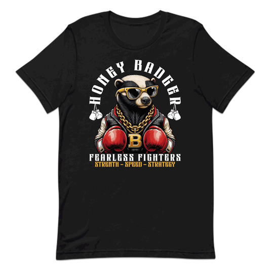 Honey Badger Boxing Tough Animal Boxer | PRODUCT CODE: HNYBDGRXONWF