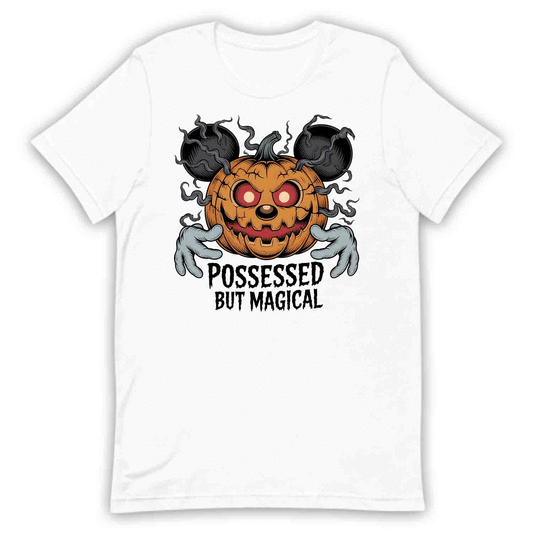 Possessed But Magical Mickey Pumpkin T-Shirt, Disney Halloween Sweatshirt, Spooky Cartoon Hoodie | PRODUCT CODE: PSANWERGNM