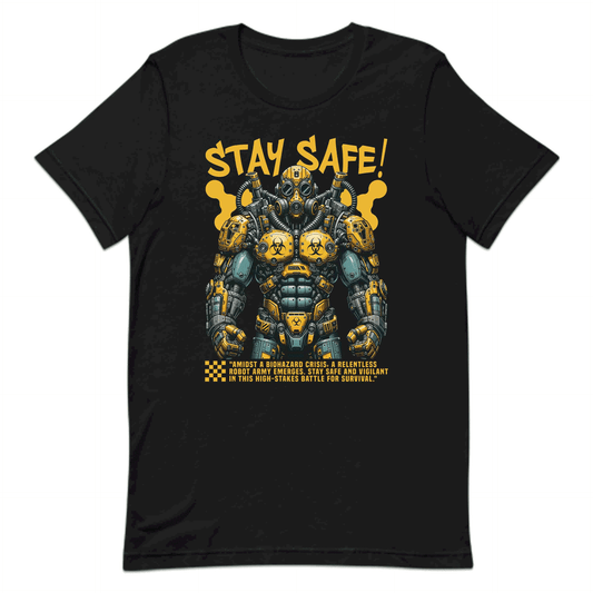 Stay Safe Biohazard Robot Gas Mask  Industrial Robot Army | PRODUCT CODE: STFSBHRZRDBTO