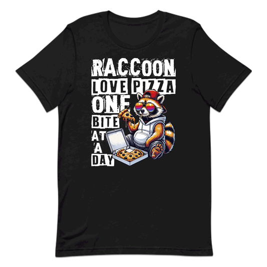 Funny Pizza Loving Quirky Raccoon With Sunglasses Hilarious Pizza Humor | PRODUCT CODE: RCNIOPANSZKLE