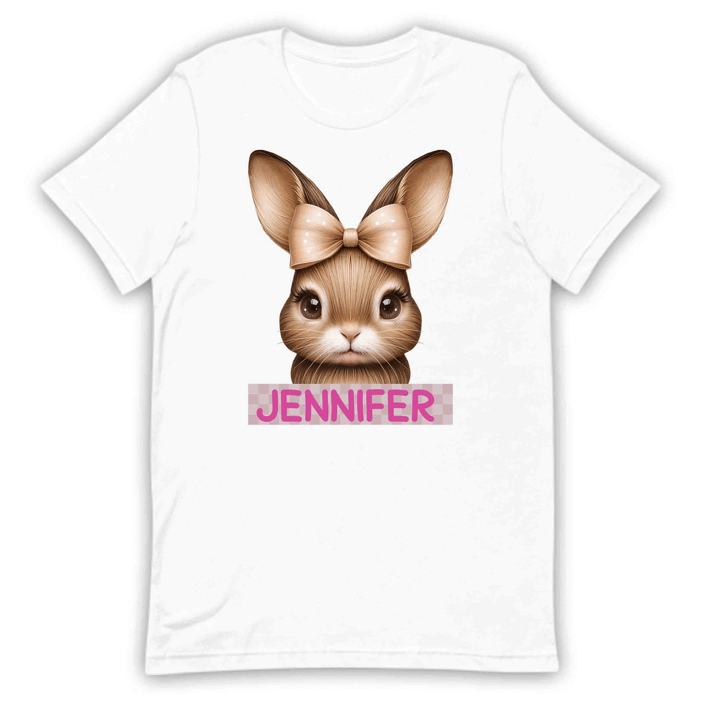 Custom Bunny Name Shirt | Personalized Easter Tee, Sweatshirt, or Hoodie | PRODUCT CODE: PERJCBTUYMN