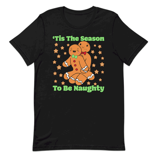 Tis The Season To Be Naughty Humping Gingerbread Couple Christmas Adult Xmas Gag | PRODUCT CODE: HUMNGCPLGNRB