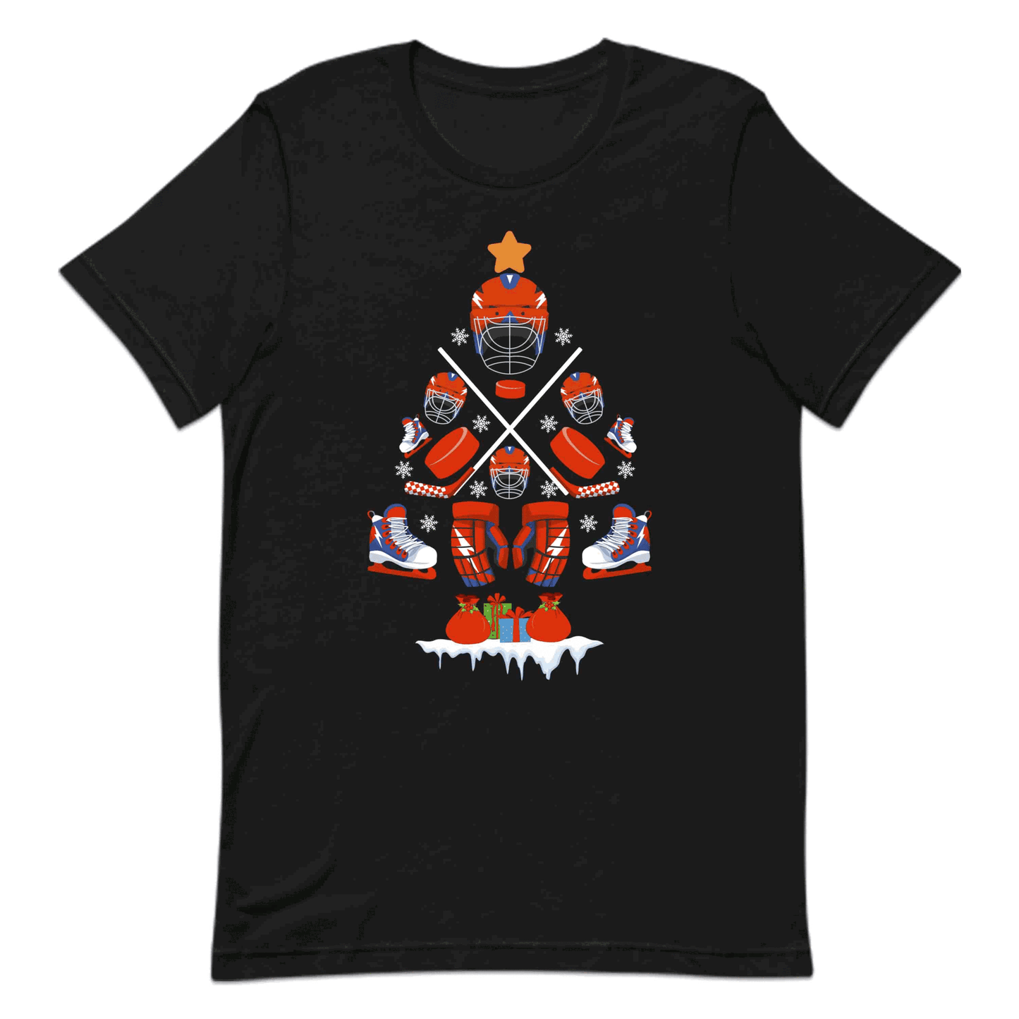 Ice Hockey Christmas Tree Xmas Festive Winter Sports | PRODUCT CODE: HKYCHTSPOCM