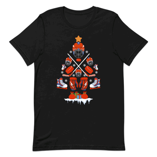Ice Hockey Christmas Tree Xmas Festive Winter Sports | PRODUCT CODE: HKYCHTSPOCM