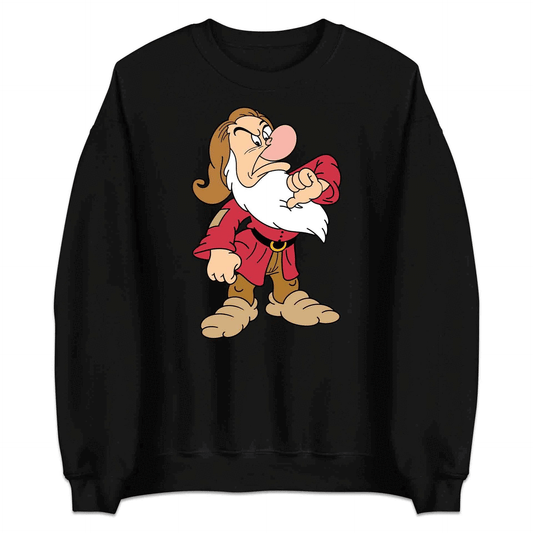 Grumpy Dwarf T-Shirt | Disney Cartoon Jumper | Classic Movie Hoodie | PRODUCT CODE: GRBCMAPOED