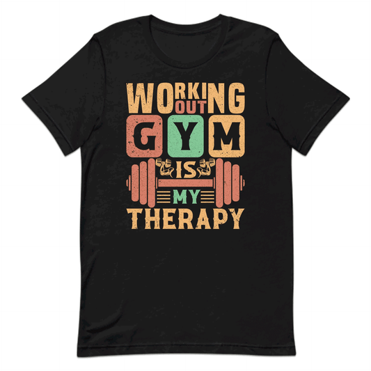Working Out Gym Is My Therapy Gym Training | PRODUCT CODE: WKNGYMTHPYRFL