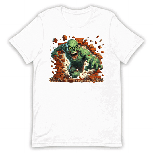 Terrifying Zombie Breaking Through Brick Wall 3D Realistic Horror Creepy | PRODUCT CODE: TRFNZMBDWVLA