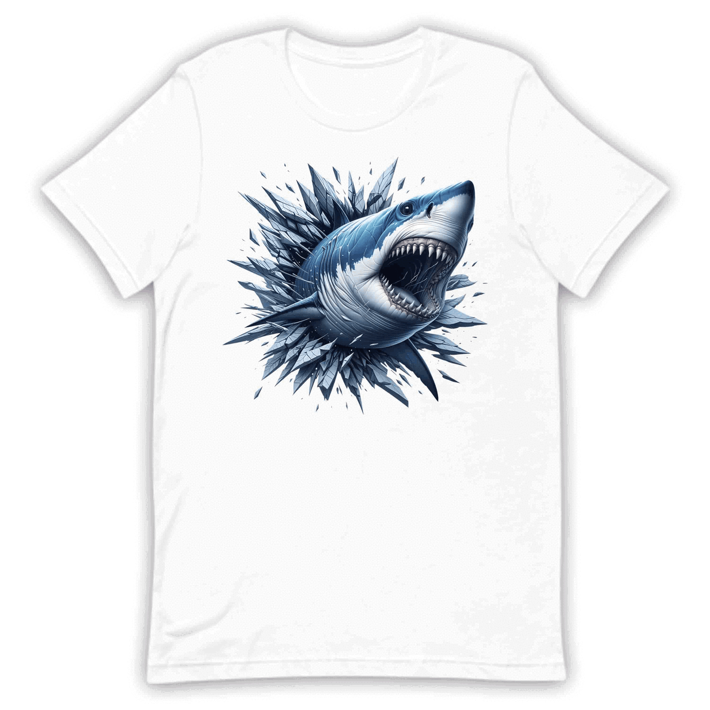 Shark Breaking Through Ice Epic Shark Attack 3D Great White Shark | PRODUCT CODE: SKRHBKMRICEP
