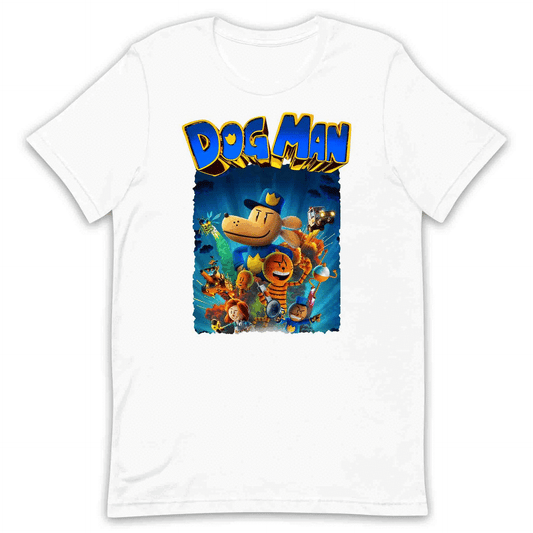 Dog Man World Book Day T-Shirt | Humanoid Animal Cop Dog Jumper | Comic Story Book Hoodie | PRODUCT CODE: DGHJEOIQWM