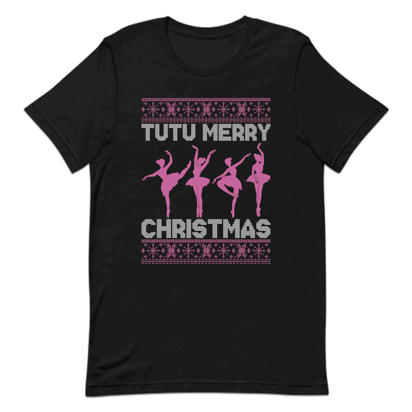 Tutu Merry Christmas Pink Ballet Dancers Ballerina Xmas | PRODUCT CODE: TUMRYVCHDNB