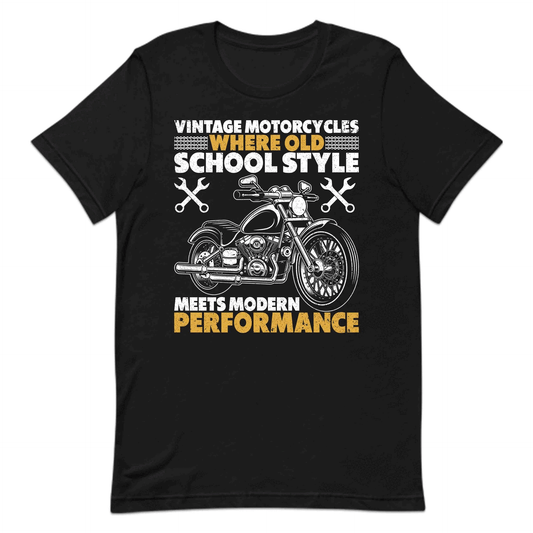 Vintage Motorcycle Enthusiast Retro Motorbikes Aficionado | PRODUCT CODE: VNGMORYLCEN