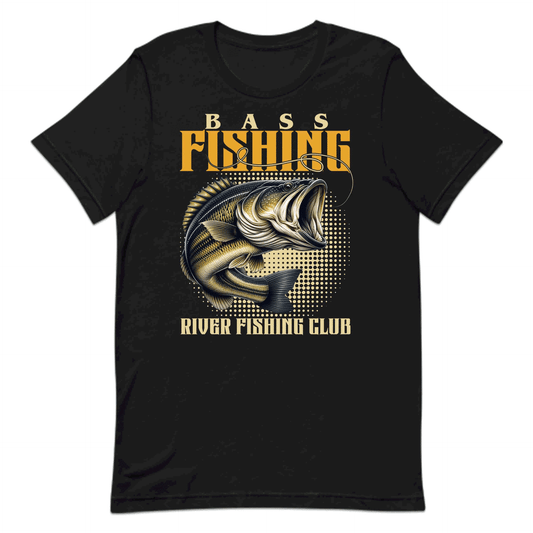 Vintage Bass River Fishing Club Passionate Fishermen | PRODUCT CODE: VGTNABSHRVCL
