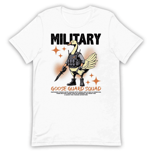 Military Goose Guard Squad Funny Tactical Goose | PRODUCT CODE: MLTGSORDUWQ