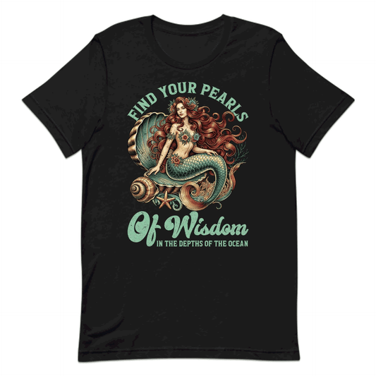 Mermaid Wisdom Mystical Ocean Inspiring Quote Fantasy Lovers | PRODUCT CODE: MRDMWSFNICO