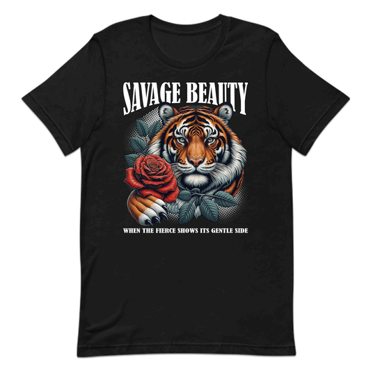 Savage Beauty Tiger Rose Fierce Wildlife Nature-Inspired | PRODUCT CODE: SVAGBTYGRSEF
