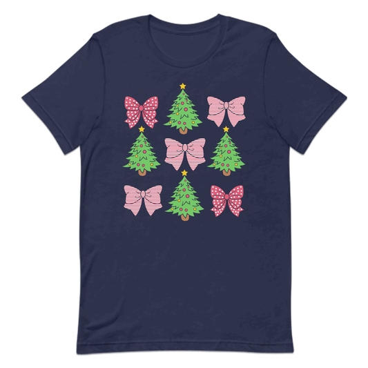 Coquette Christmas Tree Festive Xmas Bow | PRODUCT CODE: CNQHRTMNFBW