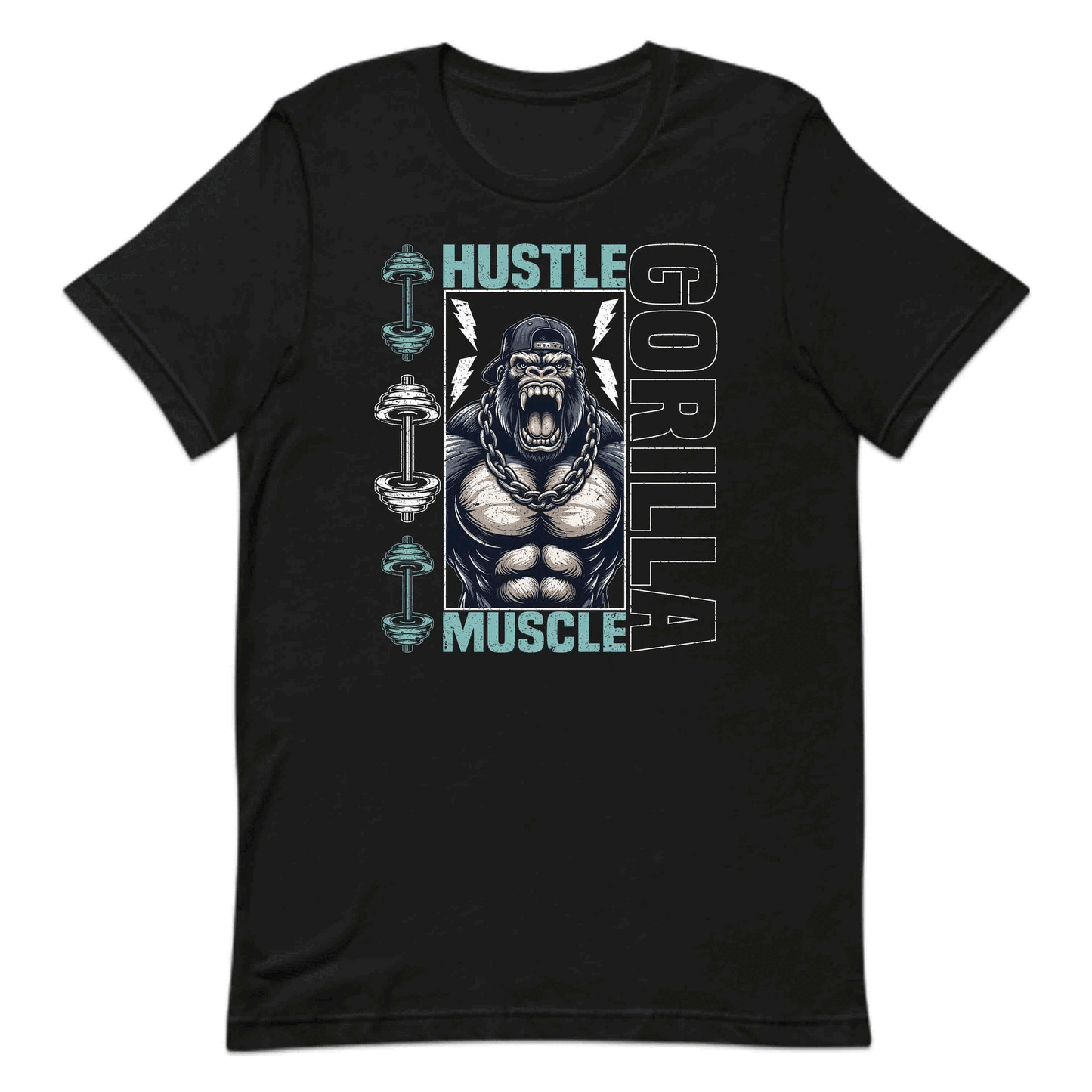 Gorilla Muscle Hustle Gym Heavy Lifting Workout | PRODUCT CODE: GRLAMUSTLEYM