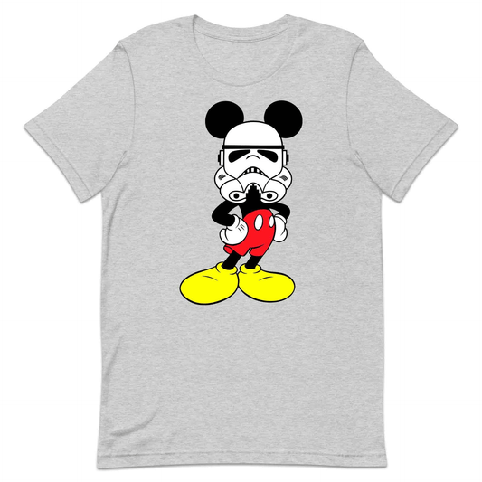 Mickey Mouse Stormtrooper Mashup T-Shirt | Star Wars & Disney Crossover Jumper | Disneyland Visitors and Galactic Empire Fans Hoodie | PRODUCT CODE: MCKHGSTRPOU