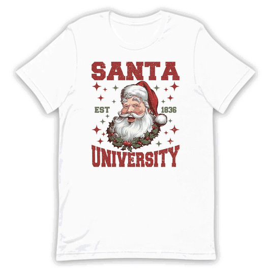 Santa University EST 1836 Vintage Christmas Retro Xmas | PRODUCT CODE: STNAUNVRYGEX