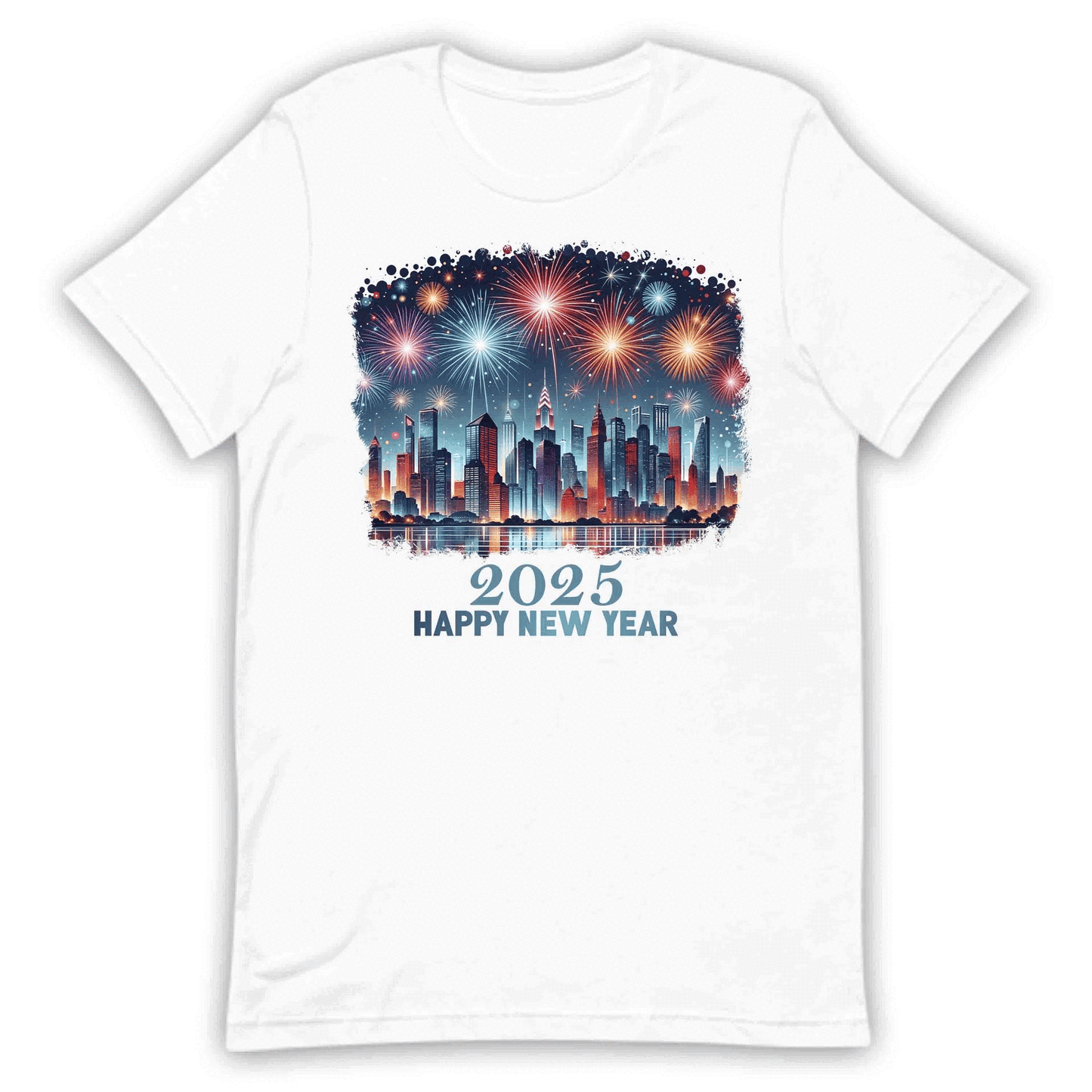 2025 Fireworks and Cityscape Happy New Year | PRODUCT CODE: FRWKSCYTPETWN