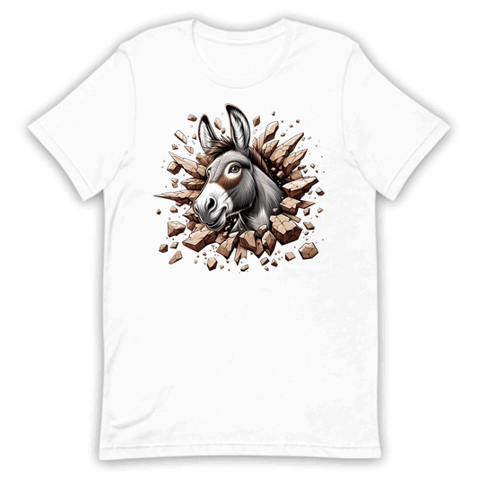 Donkey Breaking Through Wall 3D Realistic Donkey | PRODUCT CODE: DKBRWLAFMNDT